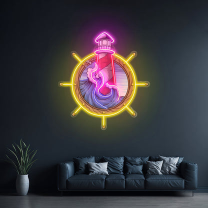 Light House Led Neon Sign Light Custom Led Signs