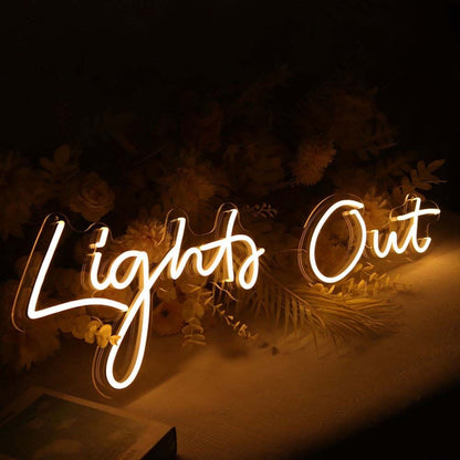 Light Out Led Neon Sign - Shineneon