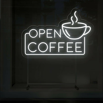 Light Up Open Coffee Sign For Coffee Shop Led Neon Sign | Shineneon