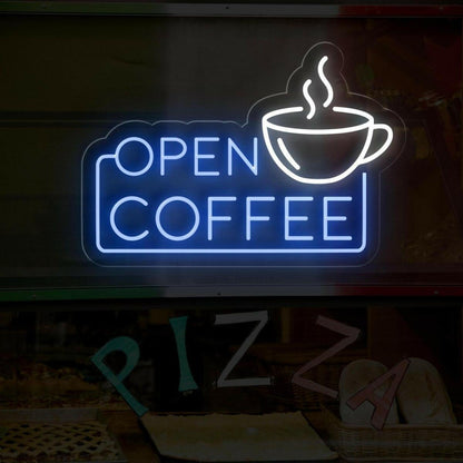 Light Up Open Coffee Sign For Coffee Shop Led Neon Sign | Shineneon