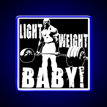 Light Weight Baby Gym Fitness Led Neon Sign Rgb Color - LED neon sign view 5