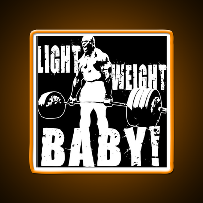 Light Weight Baby Gym Fitness Led Neon Sign Rgb Color - LED neon sign view 6