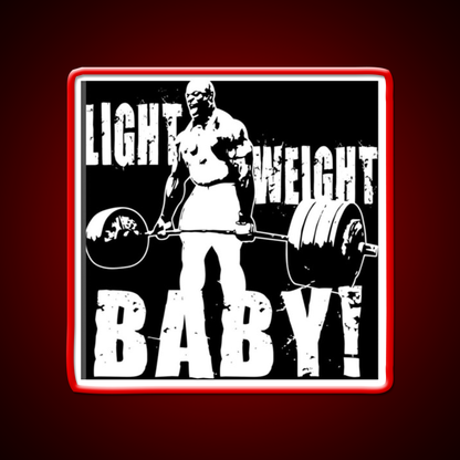 Light Weight Baby Gym Fitness Led Neon Sign Rgb Color - LED neon sign view 10