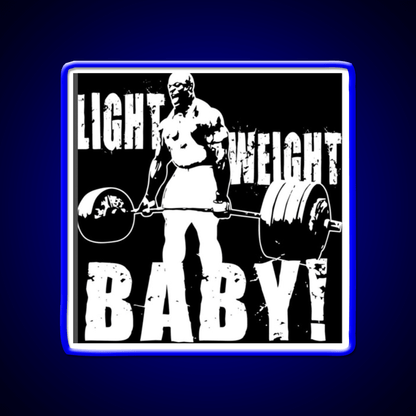Light Weight Baby Gym Fitness Led Neon Sign Rgb Color - Shineneon