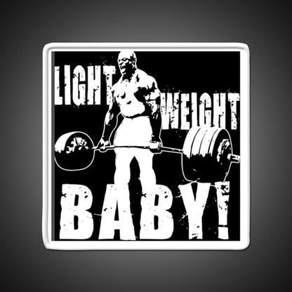 Light Weight Baby Gym Fitness Led Neon Sign Rgb Color - LED neon sign view 11