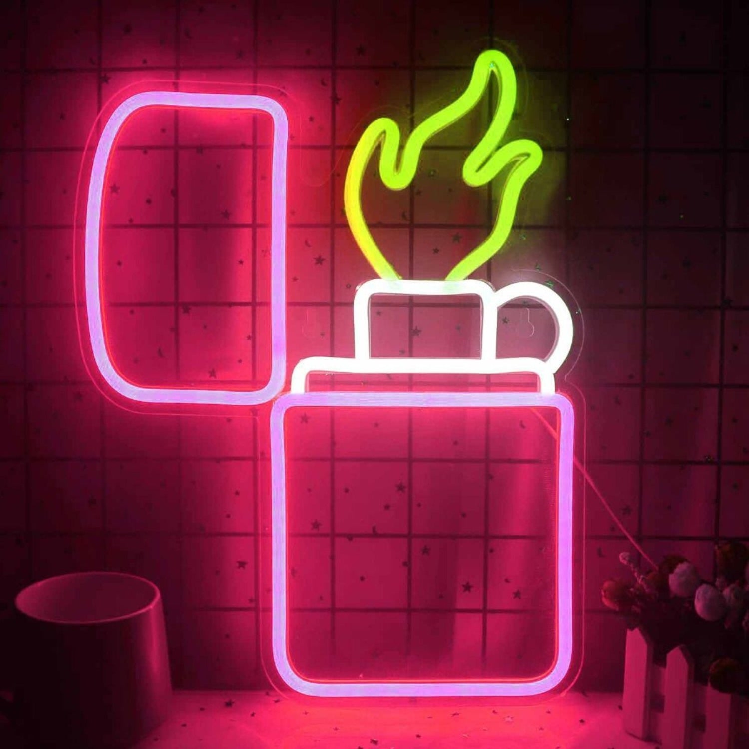 Lighter Lighting Cigarette Led Neon Sign | Shineneon