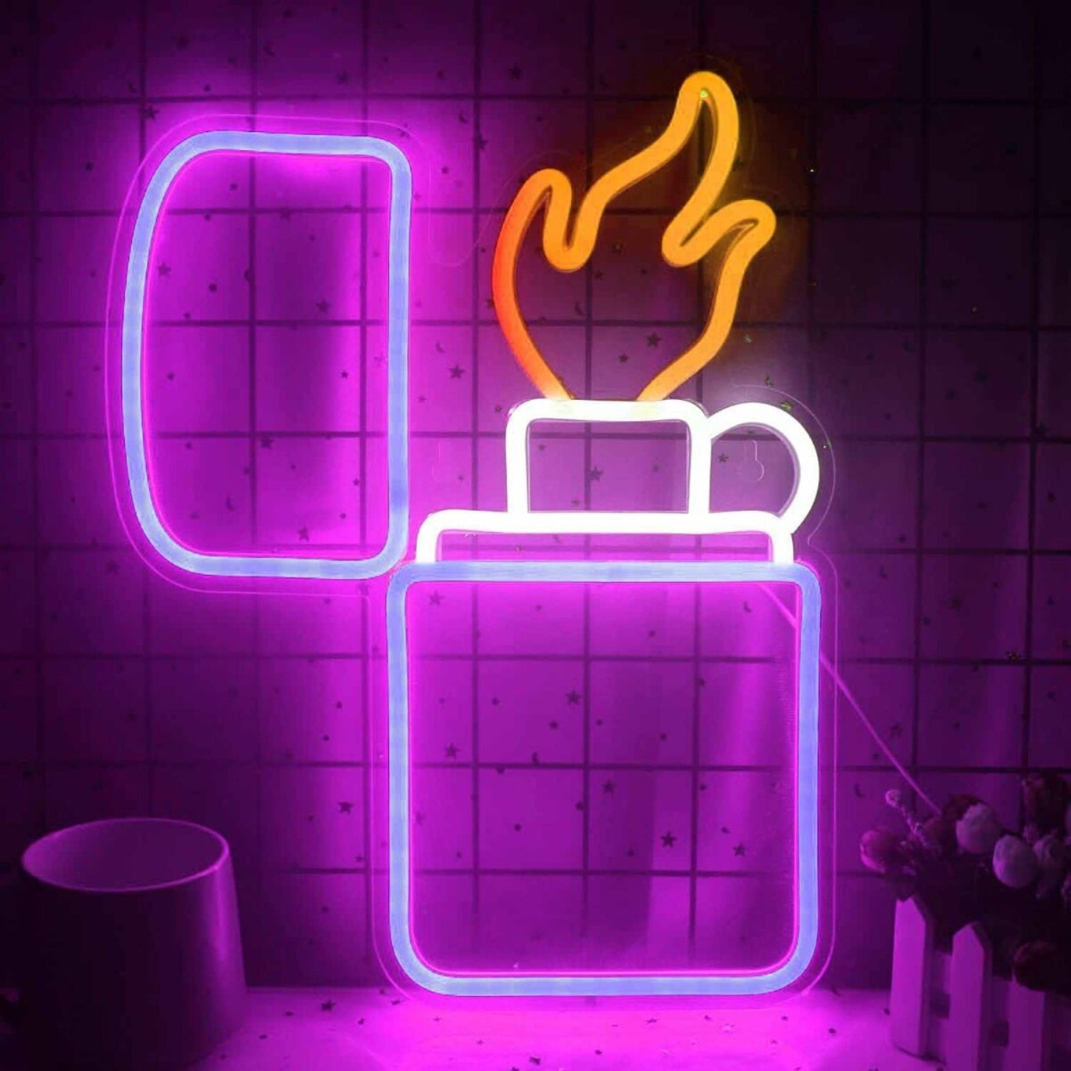 Lighter Lighting Cigarette Led Neon Sign | Shineneon