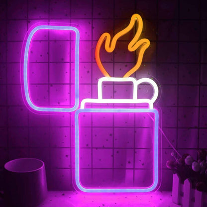 Lighter Lighting Cigarette Led Neon Sign | Shineneon