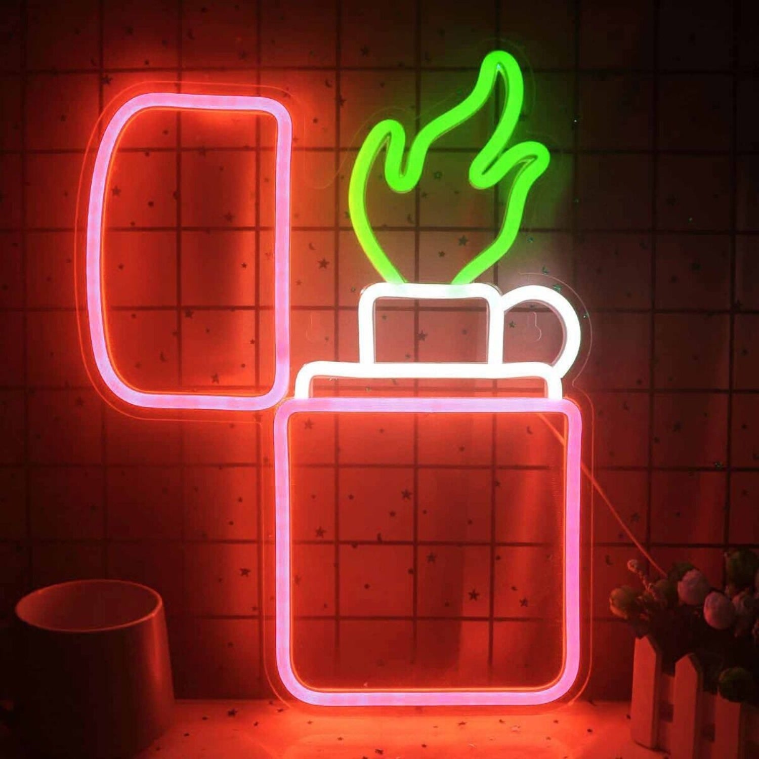 Lighter Lighting Cigarette Led Neon Sign | Shineneon