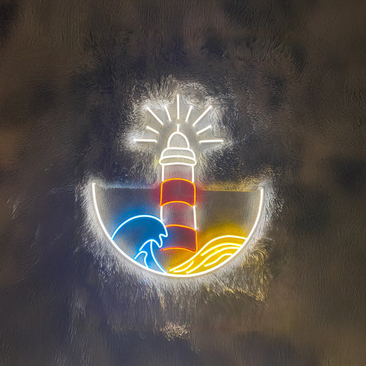 Lighthouse Neon Sign