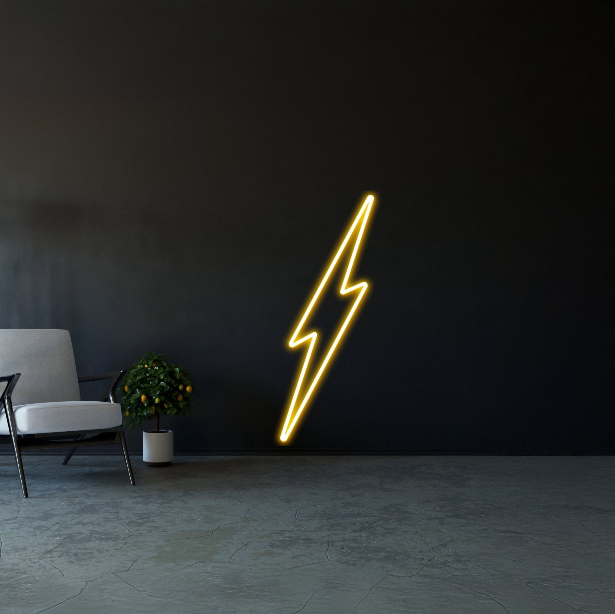 Lighting Bolt Neon Sign - Shineneon