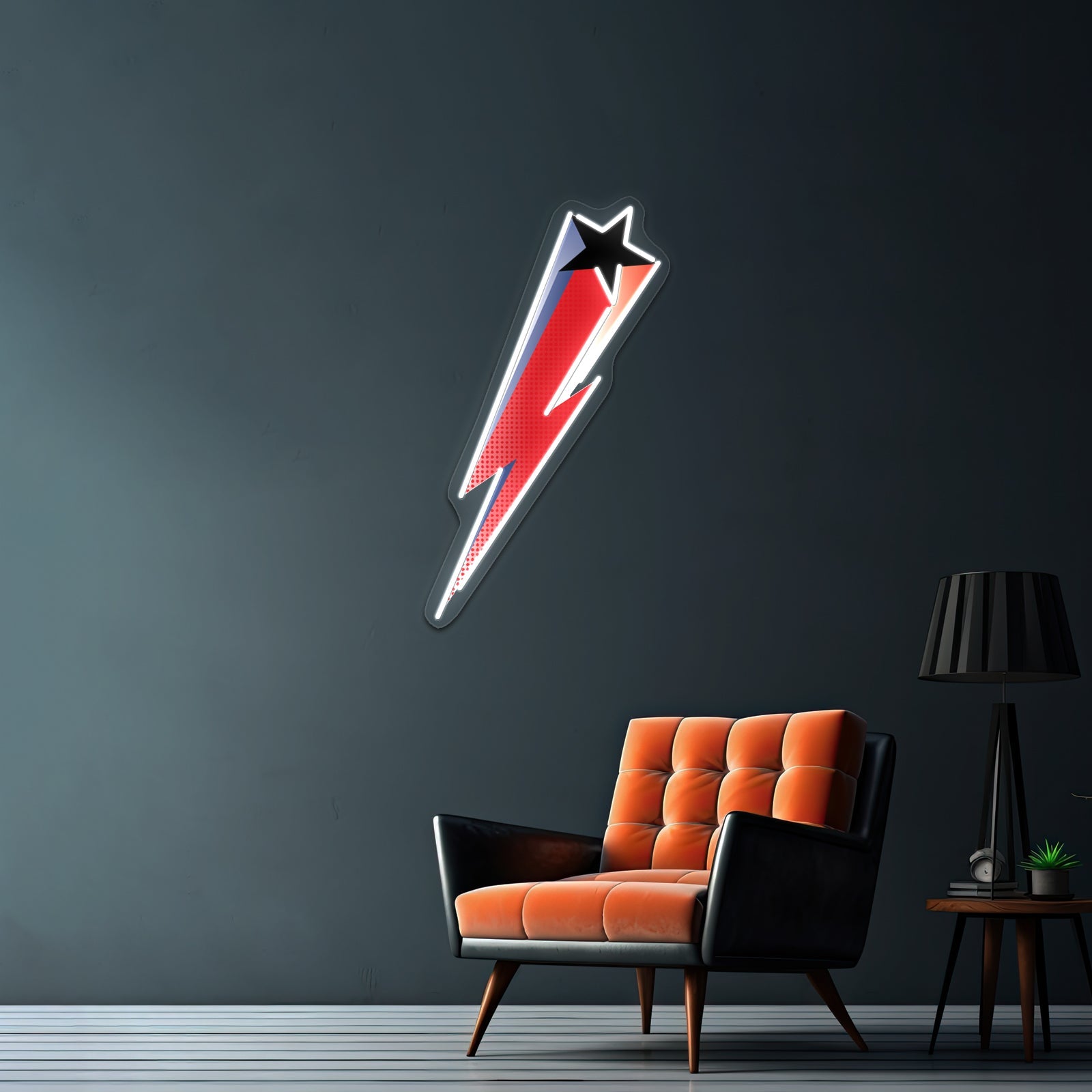 Lightning Bolt Artwork Led Neon - Shineneon
