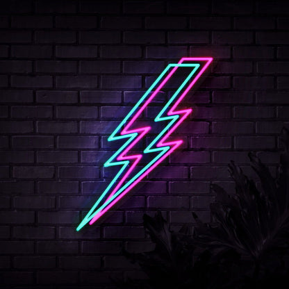 Lightning Bolt V1 Led Neon Sign For Bold And Stylish Spaces - Shineneon