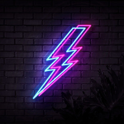 Lightning Bolt V1 Led Neon Sign For Bold And Stylish Spaces - Shineneon