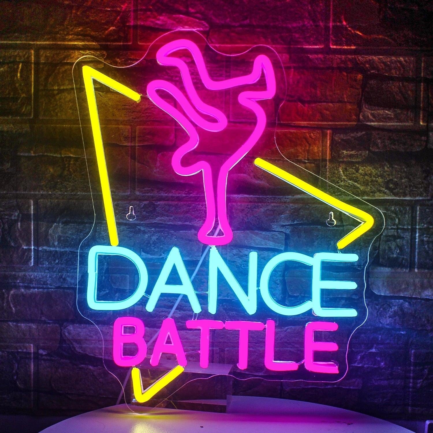 Lightning Face Multicolor Led Neon Sign For Modern Home Decor | Shineneon