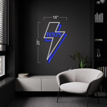 Lightning Tetos Led Neon Sign For Modern Home And Decor | Shineneon