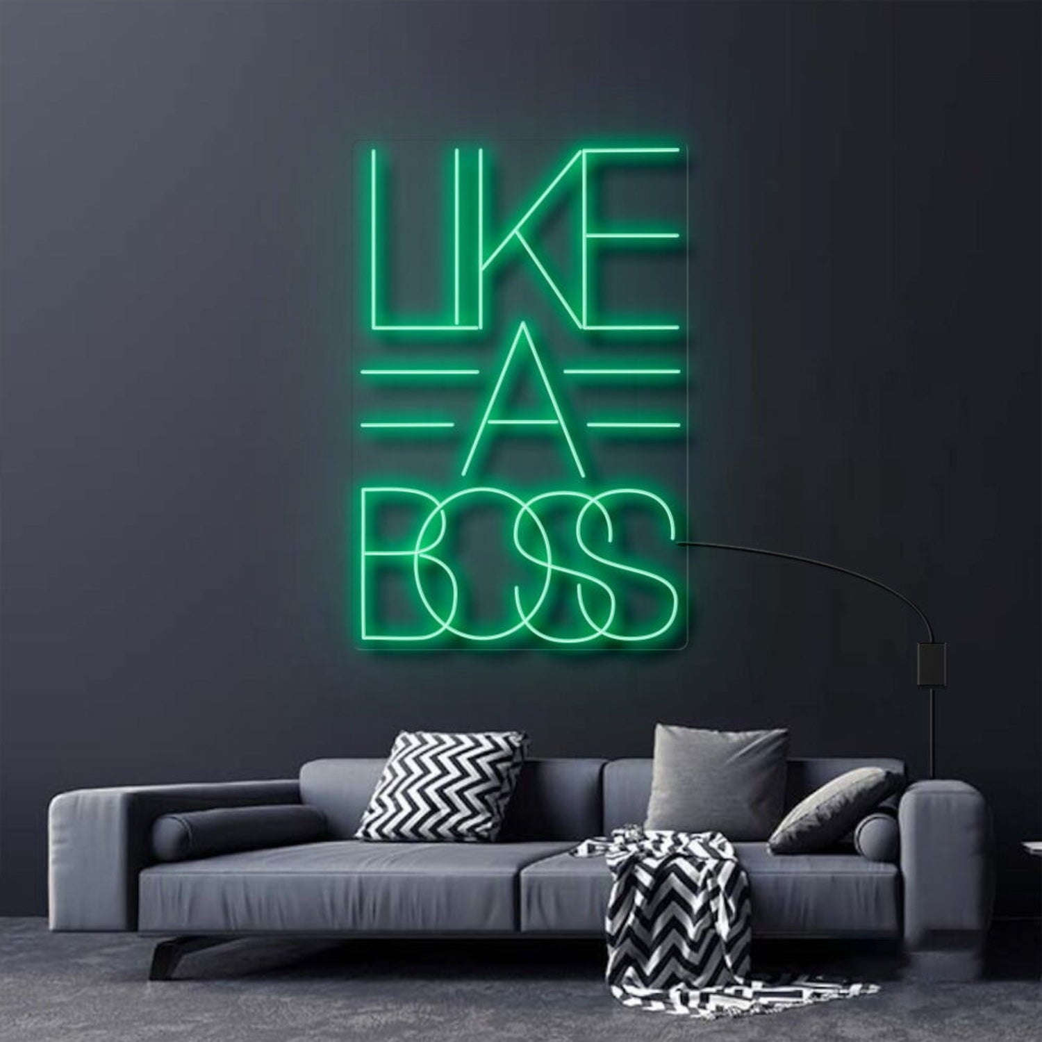 Like A Boss Neon Sign For Empowering And Bold Spaces | Shineneon