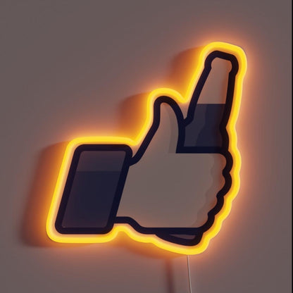 Like Beer Rgb Led Neon Sign Bar Wall Decor - Custom LED neon sign front view