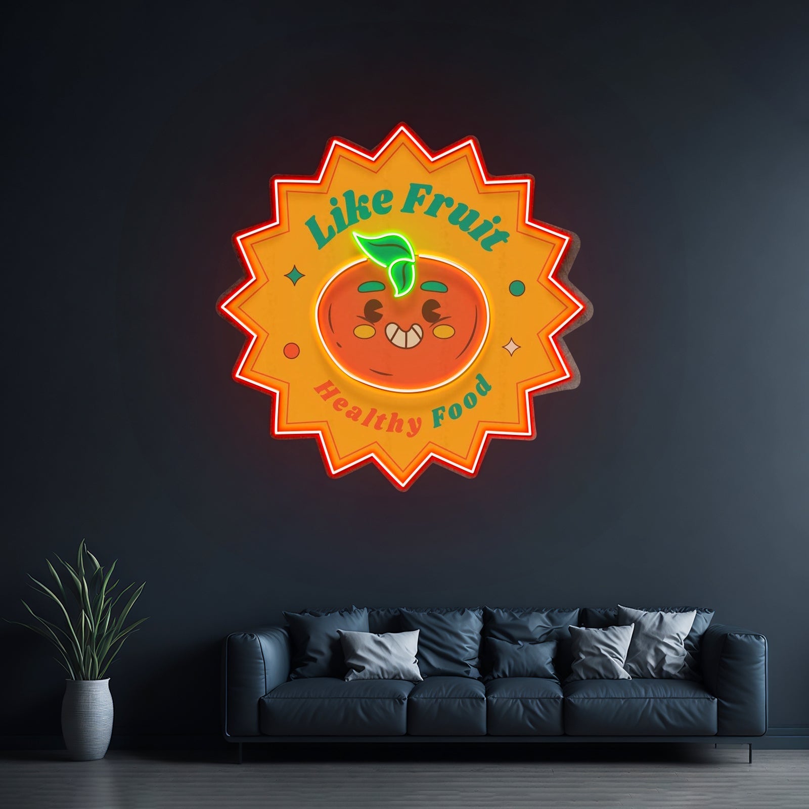 Like Fruit Custom Led Signs Artwork For Sale - Shineneon