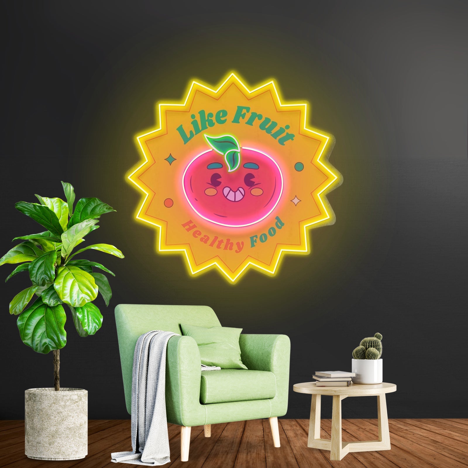 Like Fruit Custom Led Signs Artwork For Sale - Shineneon