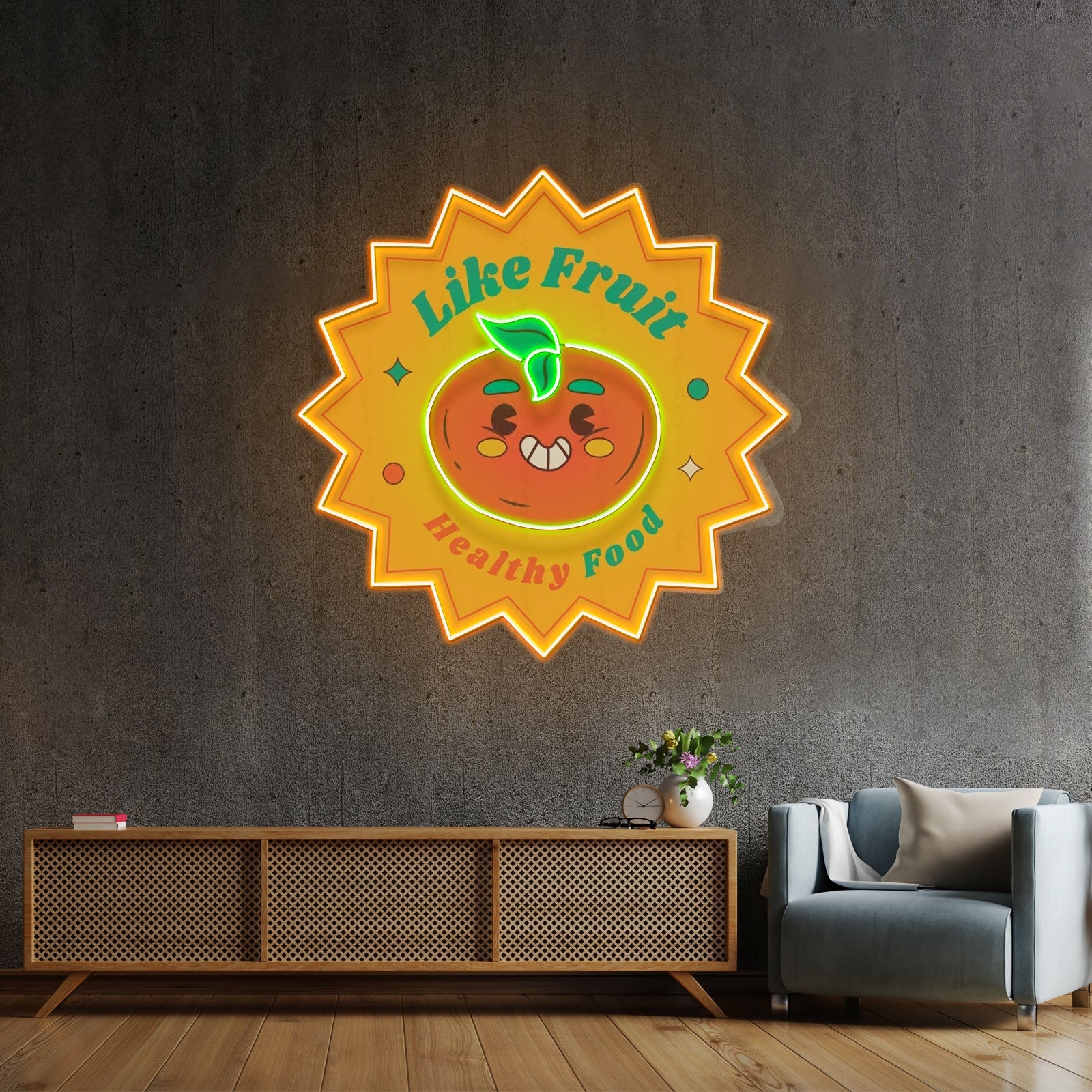Like Fruit Custom Led Signs Artwork For Sale - Shineneon