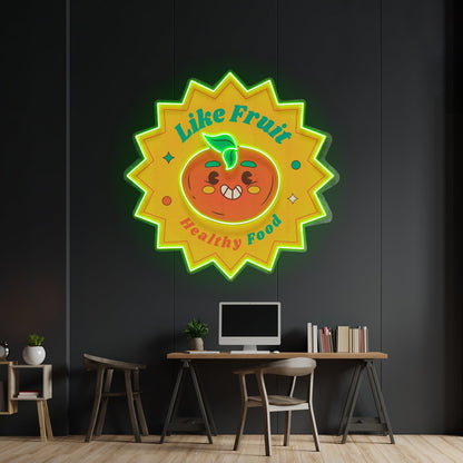 Like Fruit Custom Led Signs Artwork For Sale - Shineneon