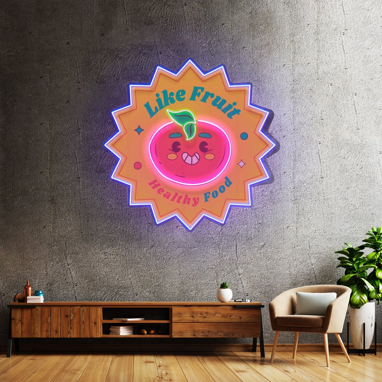 Like Fruit Custom Led Signs Artwork For Sale - Shineneon