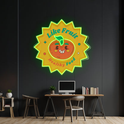 Like Fruit Custom Led Signs Artwork For Sale