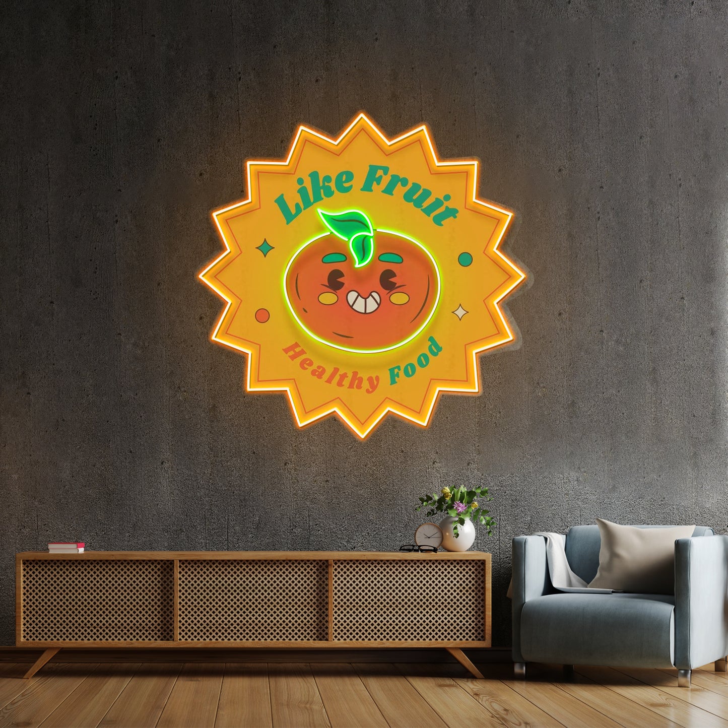 Like Fruit Custom Led Signs Artwork For Sale