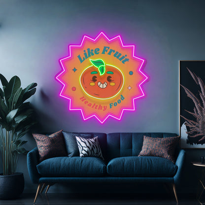 Like Fruit Custom Led Signs Artwork For Sale