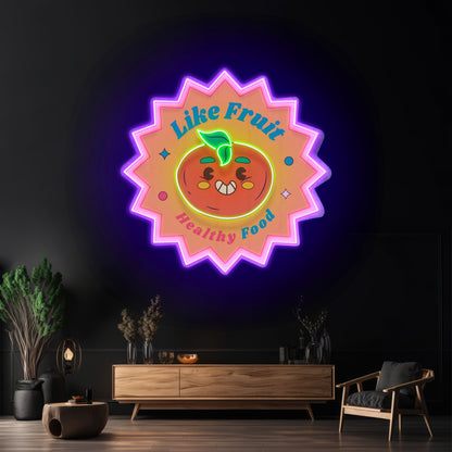 Like Fruit Custom Led Signs Artwork For Sale