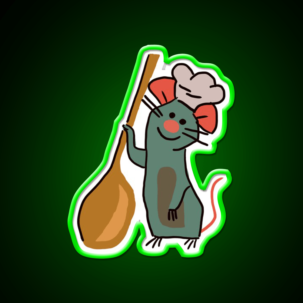 Lil Chef Snack Food Led Neon Sign Rgb Color - Shineneon