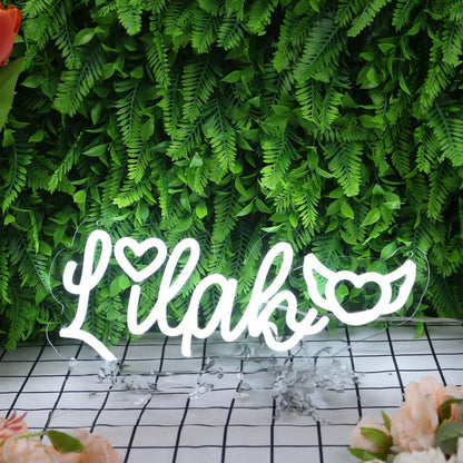 Lilah White Led Neon Sign - Shineneon