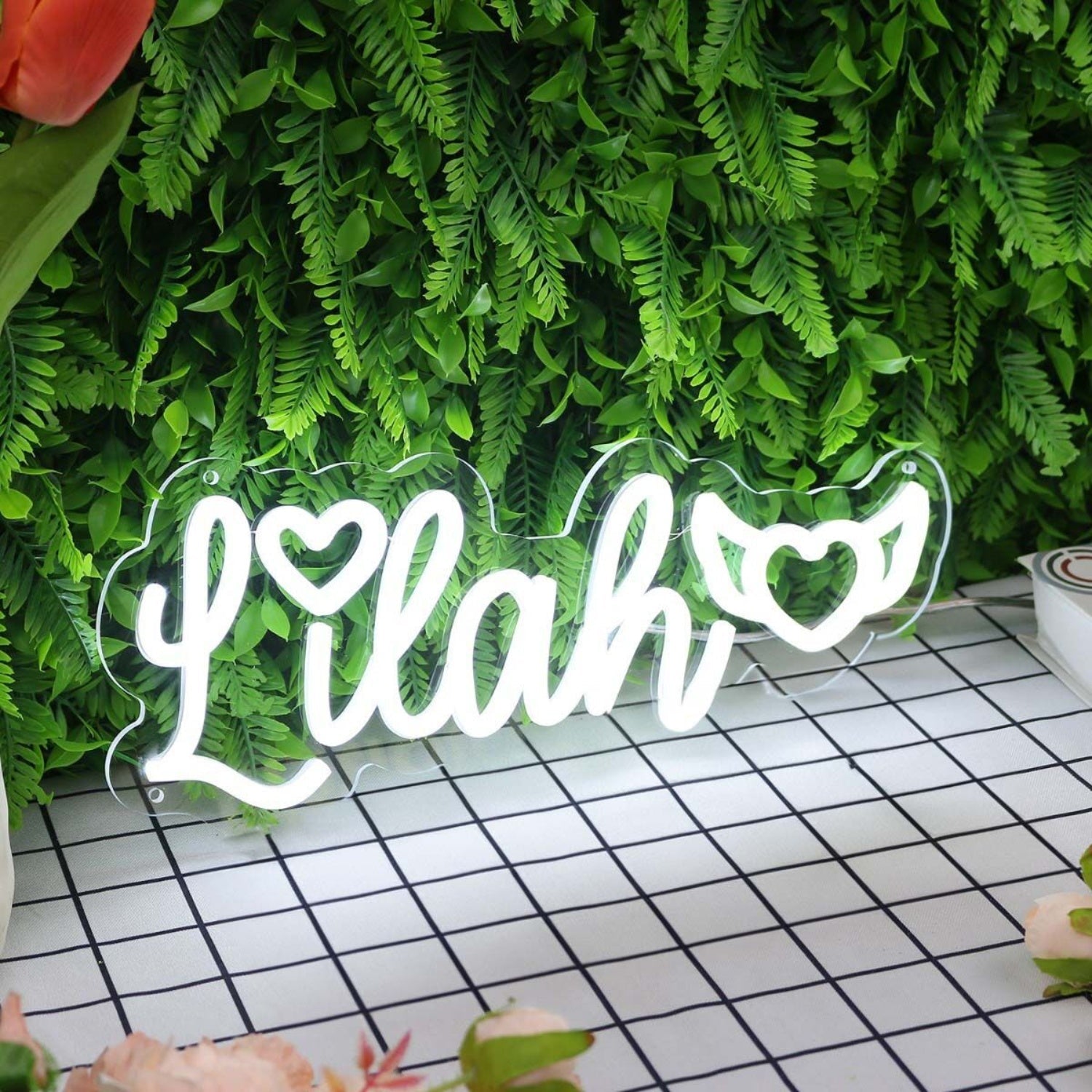 Lilah White Led Neon Sign - Shineneon