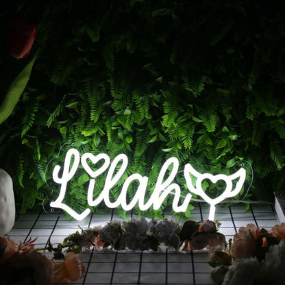 Lilah White Led Neon Sign - Shineneon