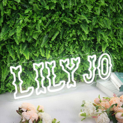 Lilyjo White Led Neon Sign - Shineneon