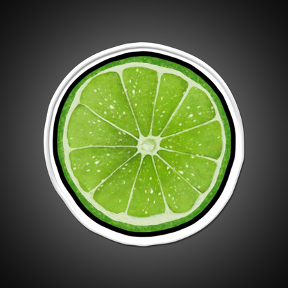Lime Juice Bright Green Citrus Slices Cocktail Bar Decor Led Neon Sign Rgb Color - LED neon sign view 11