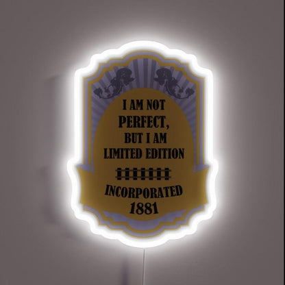 Limited Edition Rgb Led Neon Sign - Custom LED neon sign front view