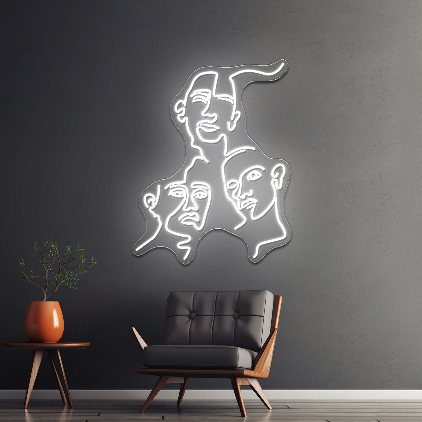 Line Art Women Wall Artwork Neon Signs | Shineneon