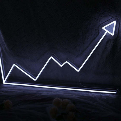 Line Chart Led Neon Sign | Shineneon