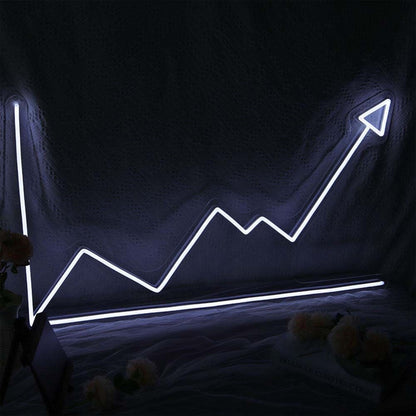 Line Chart Led Neon Sign | Shineneon