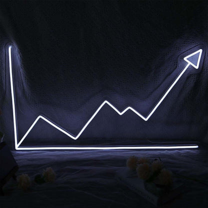 Line Chart Led Neon Sign | Shineneon