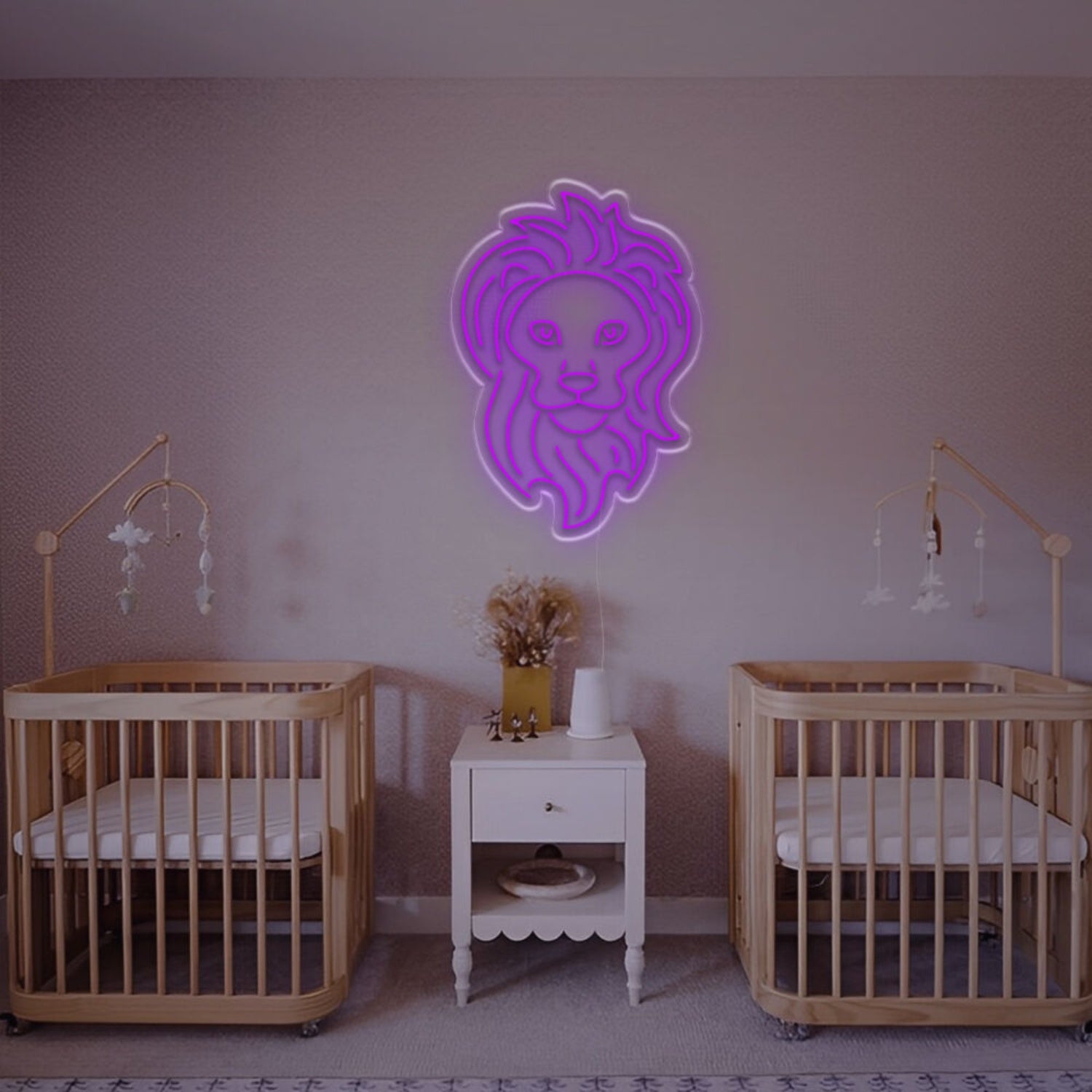 Lion Head Led Neon Sign For Bars Offices And Trendy Home Decor | Shineneon