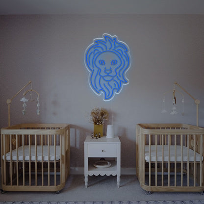 Lion Head Led Neon Sign For Bars Offices And Trendy Home Decor | Shineneon