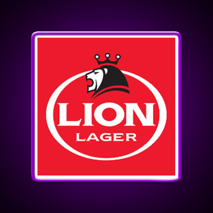 Lion Lager Logo Beer Bar Decor Led Neon Sign Rgb Color - LED neon sign view 9