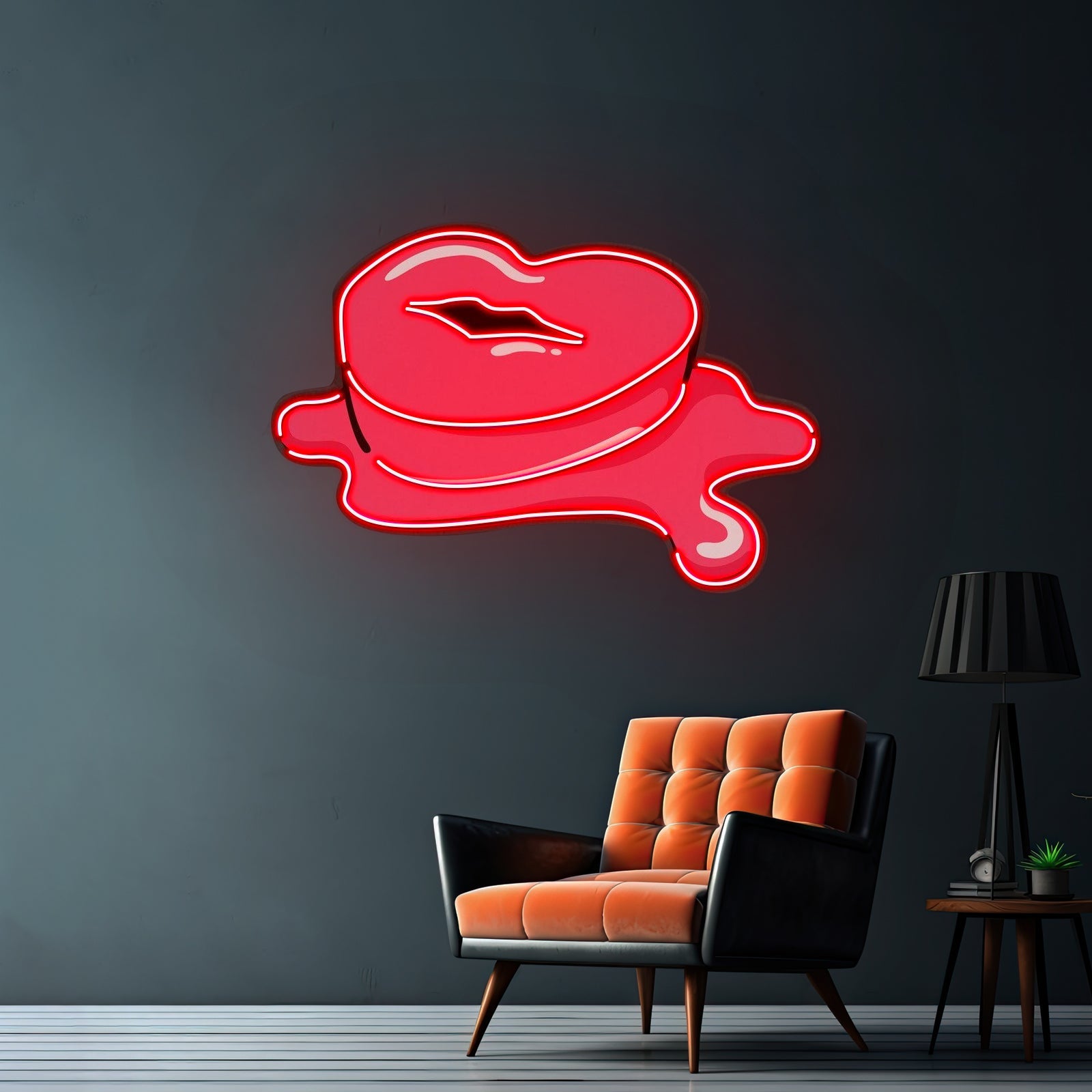 Lip Butter Led Neon Acrylic Artwork For Sale - Shineneon