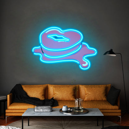 Lip Butter Led Neon Acrylic Artwork For Sale