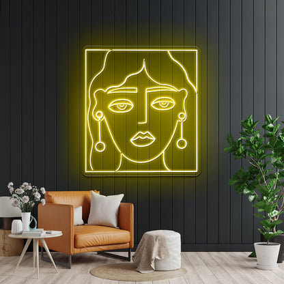 Lips Dripping Custom Led Signs Artwork For Sale - Shineneon
