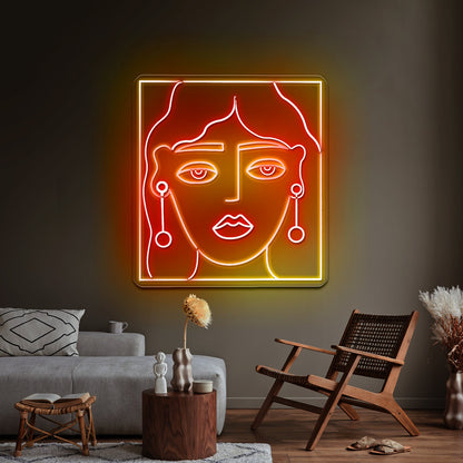 Lips Dripping Custom Led Signs Artwork For Sale - Shineneon