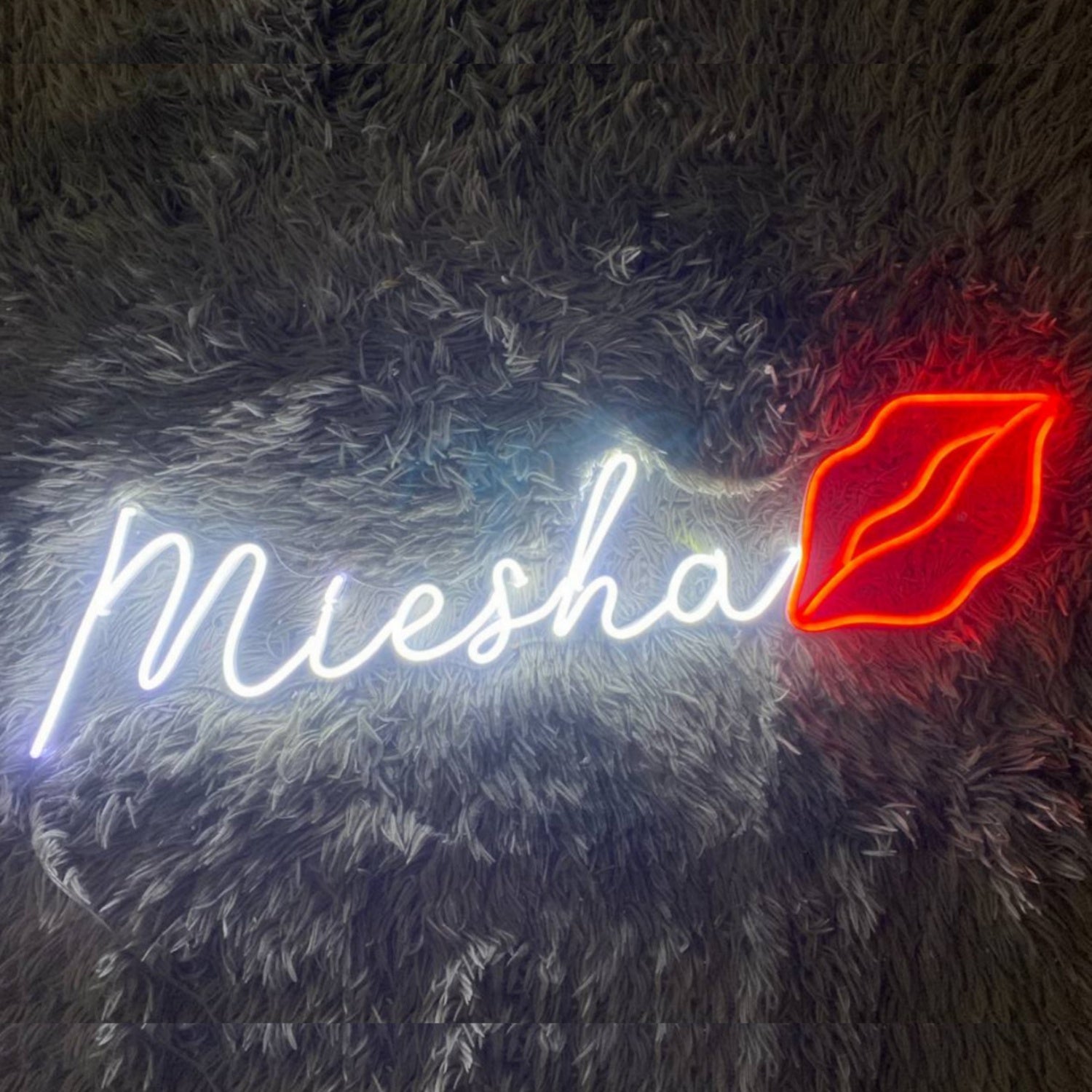 Lips Led Neon Sign With Your Kids Name | Shineneon